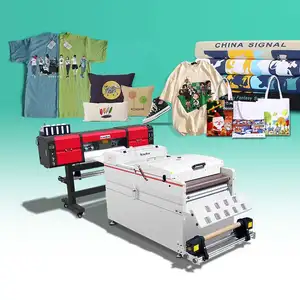 24Inch Pet Schoen T-Shirt Beste Textieldoek Pigment Inkt Afdrukken Oplossing Dtf Digitale Printer