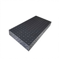 Nouvelle plateforme de soudage en fonte nitrurée haute dureté de 16 mm, flexible en trois dimensions, pour robot, établi de travail robuste, gabarit de soudage