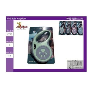 Guinzaglio Retrattile per Animali Domestici da 3 Metri con Design a Impronta - Product Image 3