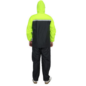 Combinaison de <span class=keywords><strong>pluie</strong></span> épaisse coupe-vent pour adultes, imperméable et <span class=keywords><strong>pantalon</strong></span> pour la conduite en extérieur, la livraison à domicile, la pêche - Product Image 6