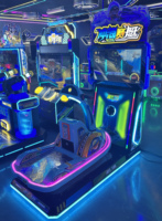Nouvelle machine de jeu d'arcade de course de jet ski - Simulateur de surf à détection de mouvement 3D Équipement de jeu de parc d'attractions pour enfants