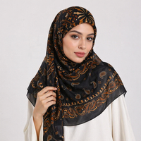 Foulard carré en mousseline de soie cristalline 130*130cm, en polyester et soie, à rayures géométriques, réversible, absorbant la transpiration, pour femme, turban, foulard de tête