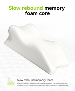 Memory-Schaum-Lesekissen mit Bruststütze, Bett-Sex-Hilfskissen mit gestricktem Nackendesign, neu für Bauchschläfer - Product Image 2