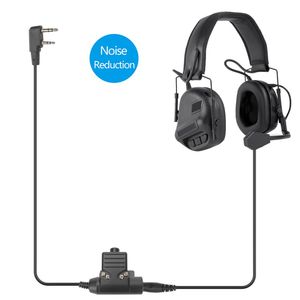 Casque d'écoute en gros, réduction du bruit pour <span class=keywords><strong>Kenwood</strong></span> Baofeng talkie-walkie casque de <span class=keywords><strong>chasse</strong></span> <span class=keywords><strong>Radio</strong></span> casque tactique - Product Image 4