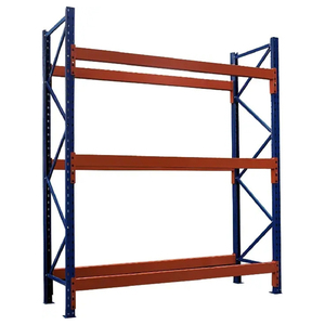 Estante de almacenamiento con revestimiento de pintura, estantería industrial de alta resistencia, estantera - Product Image 1