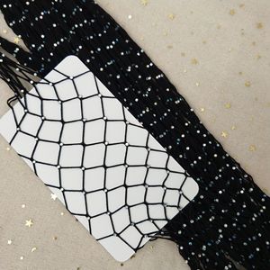 Nhà Sản Xuất Vớ Co Giãn Lưới Cá Kim Cương Giả Cho Nữ Quần Tất Lưới Cá Lớn - Product Image 3