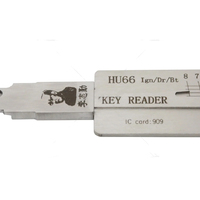 Lishi 2-in-1 HU66V.3 Silbernes Schlosserwerkzeug für VW Audi Skoda zum Öffnen von Autotüren