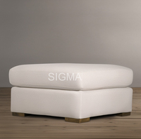 Ensemble de canapé et fauteuil en tissu pour salon, design moderne à profil bas, rembourrage doux, meubles de maison, certifié CE