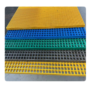 Material de construcción de rejilla anticorrosión resistente de rejilla de fibra de vidrio - Product Image 6