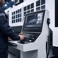 Machine de tournage industrielle sur mesure entièrement fermée à haute rigidité pour tour CNC vertical