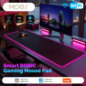 Smart WiFi RGB Gaming <b>Mouse</b> <b>Pad</b> 700x300mm Rectangular With App Remote Control For Office Desk Use - Product Image 4