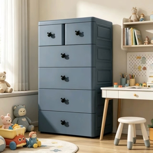 Armario de Almacenamiento de Plástico para Niños, Práctico y Resistente - Product Image 4