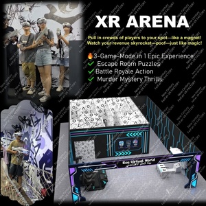 Arena XR Interactiva, Sala <span class=keywords><strong>de</strong></span> Escape Inmersiva <span class=keywords><strong>de</strong></span> Libre Recorrido, Campo <span class=keywords><strong>de</strong></span> Batalla <span class=keywords><strong>de</strong></span> Juegos <span class=keywords><strong>de</strong></span> Realidad Virtual, <span class=keywords><strong>Simulador</strong></span> <span class=keywords><strong>de</strong></span> Disparos <span class=keywords><strong>de</strong></span> Realidad Virtual para Parques Temáticos - Product Image 3