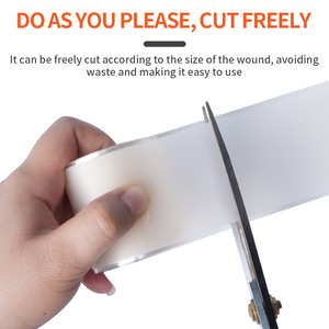 Apósito hidrocoloide en rollo de 0.3mm de grosor, color piel, para cobertura de heridas, autoadhesivo - Product Image 3