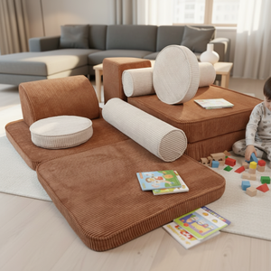 Disian Kids Modular Cushion Children's <b>Play</b> <b>Sofa</b> Compressed Folding <b>Sofa</b> Bed for Small Spaces - Product Image 3