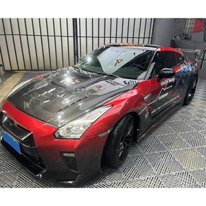 2009-2015 Car modification upgrade front bumper carbon fiber <b>engine</b> <b>hood</b> transparent <b>engine</b> <b>hood</b> protection for Nissan - Product Image 5