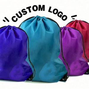 Desent Waterproof Multi-Color Drawstring Backpack Cinch Bulk Polyester <b>String</b> <b>Bag</b> Shopping for Outdoor Adventures - Product Image 4