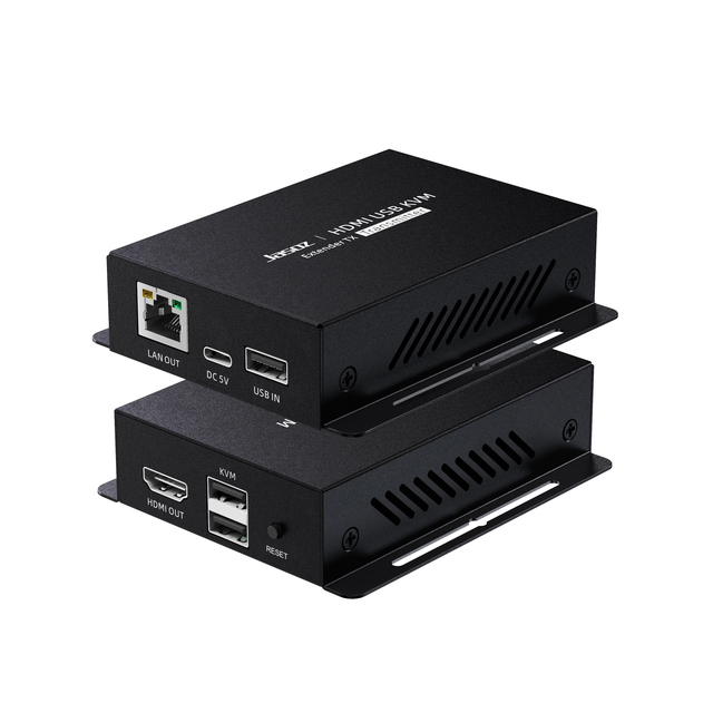 1080p 60Hz for HDMI KVM Extender Video Splitters 1x2 USB RJ45 Port 50m Cat5e/6 Ethernet TX RX for Mouse Keyboard Video