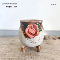 Mini pot de jardinage minimaliste pour plantes succulentes, fabriqué en... Modèle B01
