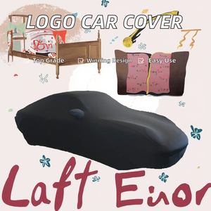 कस्टम लोगो मुद्रित खेल मखमली कार कवर 911 चमकदार फिनिश के लिए 4 मिइल मोटाई 99% Uv सुरक्षा इनडोर उपयोग - Product Image 3