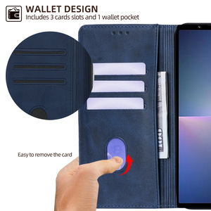Étui de <span class=keywords><strong>protection</strong></span> magnétique fait main à motif animal pour cartes, compatible avec les téléphones <span class=keywords><strong>Sony</strong></span> <span class=keywords><strong>Xperia</strong></span> 10 III, XZ5, 10 V, XA1 - Product Image 2