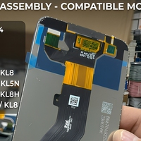 Écran LCD de remplacement compatible avec numériseur tactile pour Tecno Spark Go 1 KL4 Pop 9 P671L