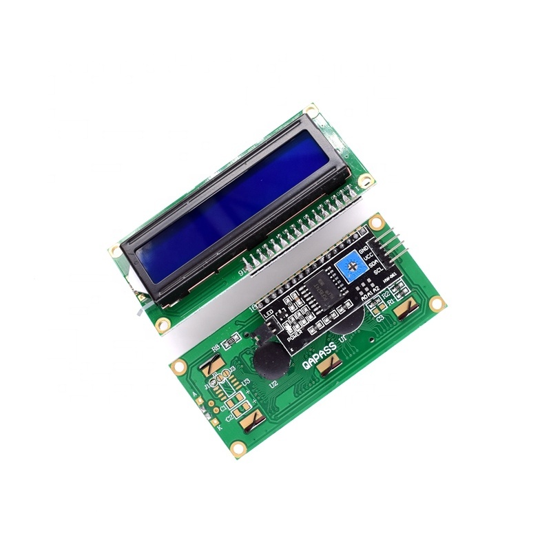 # 060A LCD1602 синий жидкокристаллический дисплей с адаптером пластины IIC/I2C/Интерфейс Последовательный модуль ЖК-дисплея