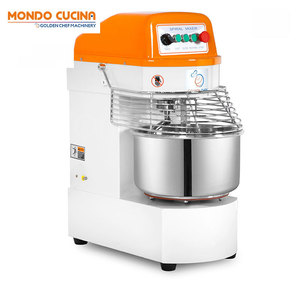 Vàng Đầu Bếp Duy Nhất Giai Đoạn 40 Lít 15 Kg Tốc Độ Gấp Đôi Bánh Mì Bột Trộn Croissant Dây Chuyền Sản Xuất Pita Bánh Mì Sản Xuất Máy - Product Image 4