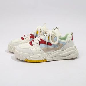 Venta al por mayor Mujeres Plataforma Zapatillas Casual Zapatos Deportivos Moda Tenis <span class=keywords><strong>Chunky</strong></span> Zapatillas <span class=keywords><strong>Mujer</strong></span> - Product Image 4