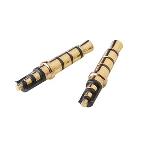 חצי סיים 4 מוט <span class=keywords><strong>3.5mm</strong></span> 1/8 "Sterephone אודיו מחברים - Product Image 3
