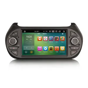 Автомагнитола Erisin ES8575F 7 "DSP Android 12,0 для Fiat Fiorino Qubo Citroen Nemo Peugeot Bipper GPS Мультимедиа CarPlay Auto