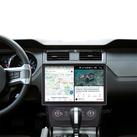 Autoradio Gerllish 13.3 ''à écran vertical pour Ford Mustang 2009-2014 Automotive Multimedia Carplay Android Auto GPS Navigation