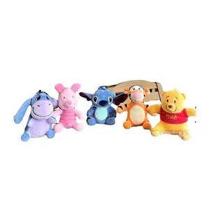 Cartoon cute Poohh Bear Poohh Family Plush Toys Tigger doll Stuffed pendant Claw machine doll gifts for kids