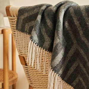 Manta súper suave de lana de cordero 75%, manta de lana de <span class=keywords><strong>yak</strong></span> 25%, suave, cálida, orgánica para ropa de cama de invierno, sofá decorativo - Product Image 5