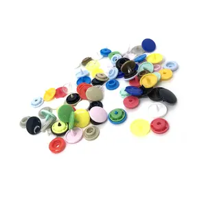 Модные красочные застежки, недорогие пользовательские кнопки из смолы для рукоделия