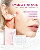 Patch Hydrocolloïde Jetable Personnalisable Jour et Nuit pour Soins de la Peau et Traitement de l'Acné