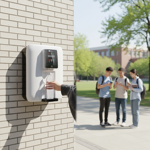 Système de filtration d'eau par osmose inverse avec distributeur mural chauffant de 3L pour dortoirs universitaires et applications industrielles murales - Product Image 1