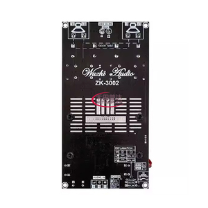 Bảng mạch khuếch đại kỹ thuật số mức sau tinh khiết ZK-3002 Bộ khuếch đại kênh đơn âm thanh nổi tpa3255 công suất cao cầu 300wx2 600W - Product Image 3