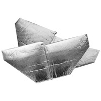 Sacs isothermes jetables pour le stockage des aliments Sacs thermiques rembourrés de bulles personnalisées pour les aliments froids et chauds Sac d'emballage d'expédition de fruits