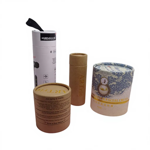 Caja de Cartón de Lujo Personalizada, Cilindro para Perfume, Aceite Esencial, Cosméticos, Tubo de Papel Kraft - Product Image 6