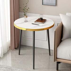 <span class=keywords><strong>Mesa</strong></span> <span class=keywords><strong>auxiliar</strong></span> De Metal redonda gris nórdico, <span class=keywords><strong>Mesa</strong></span> <span class=keywords><strong>auxiliar</strong></span> De Sala, sofá Simple, mesita De Noche de esquina con almacenamiento - Product Image 3