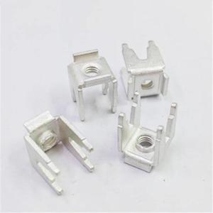 PCB 1042M4 뒤틀린 터미널 PCB 용접 단자 <span class=keywords><strong>4</strong></span> 핀 회로 기판 커넥터 하드웨어 바인딩 포스트 - Product Image 2