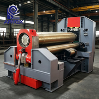 Machine à rouler les tôles à 3 rouleaux pour un traitement efficace, machine à rouler les tôles à géométrie variable durable