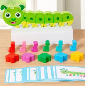 2025 Customizable Diy Children's Educational Wooden Bead Sensory Toy for Hand-eye Coordination Training - Product Image 1