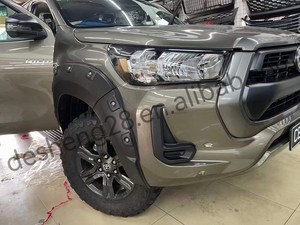 Protectores de Guardabarros para <span class=keywords><strong>Toyota</strong></span> <span class=keywords><strong>Hilux</strong></span> Revo 2020+, Accesorios Exteriores Todoterreno - Product Image 2
