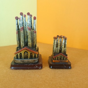 Witt 3D Vende Edificio Sagrada Familia <span class=keywords><strong>Barcelona</strong></span> Catedral Modelo Manor <span class=keywords><strong>Turismo</strong></span> Recuerdos Resina Castillo Edificio Artístico - Product Image 2