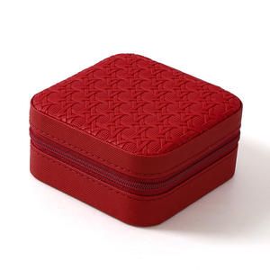 Boîtes en gros d'organisateur de bijoux en cuir d'unité centrale pour l'emballage au détail de bijoux - Product Image 2