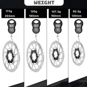 IIIPRO Fiets Schijfremrotor Lichtgewicht Fiets Float Rotors Warmteafvoer Hoge Remprestaties Schijf 140/160/180MM - Product Image 5