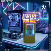 Distributeur automatique de WiFi Coin WiFi ShareWiFi, point d'accès sans fil avec système de gestion par application cloud
