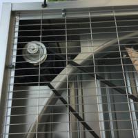 1220mm Industrieller Abluftventilator Schwerlast-Hammerlüfter 380V Elektrisch Edelstahlflügel OEM/ODM Wandmontiert